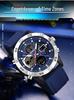SANDA 3D Multifunction Sports Watch – 3 Time Zones, Waterproof, Student Wristwatch