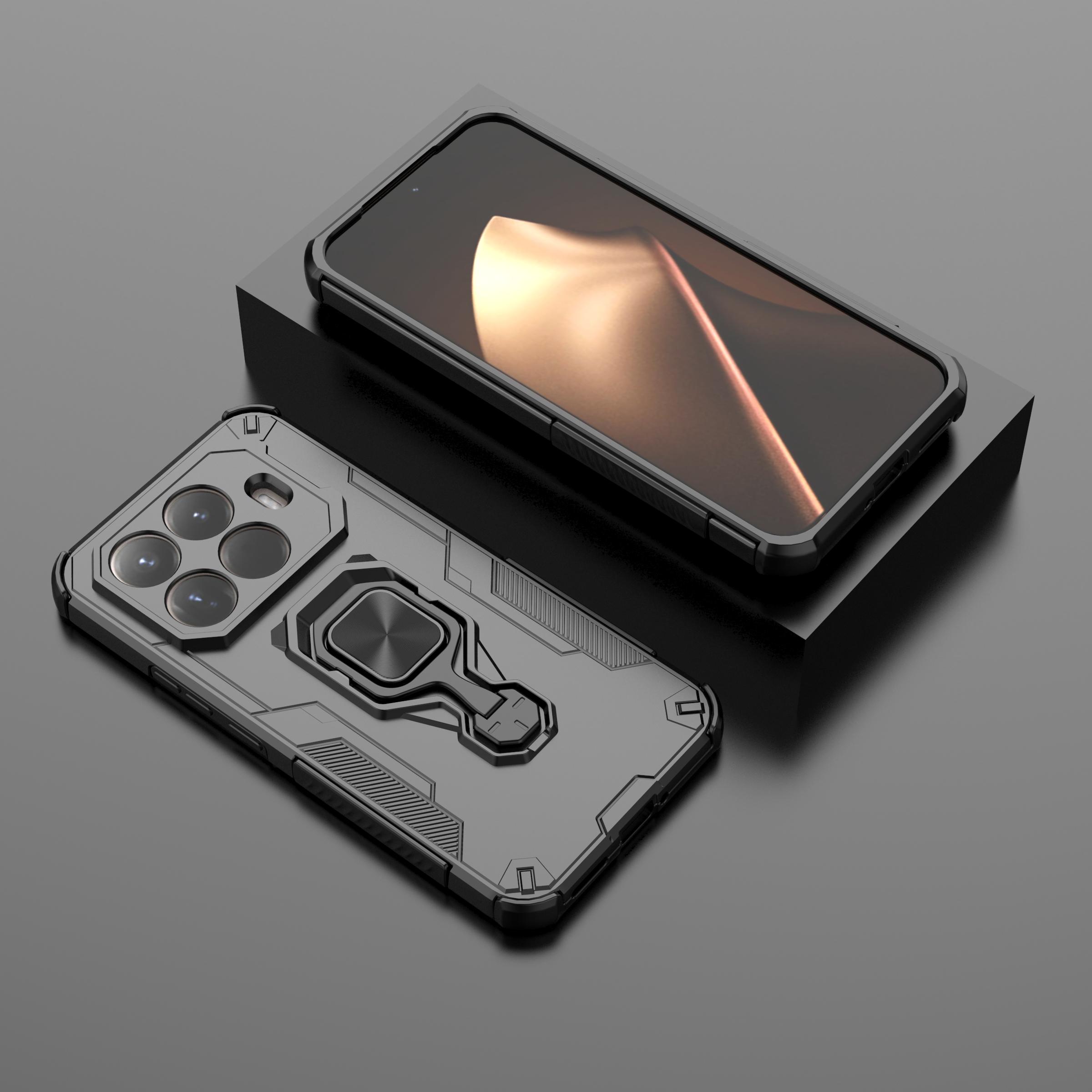 

Защитный бронированный чехол для Xiaomi Mi 15T Pro Mi15t Xiaomi15t Аксессуары для телефона Чехол Xiaomi 15T чёрный