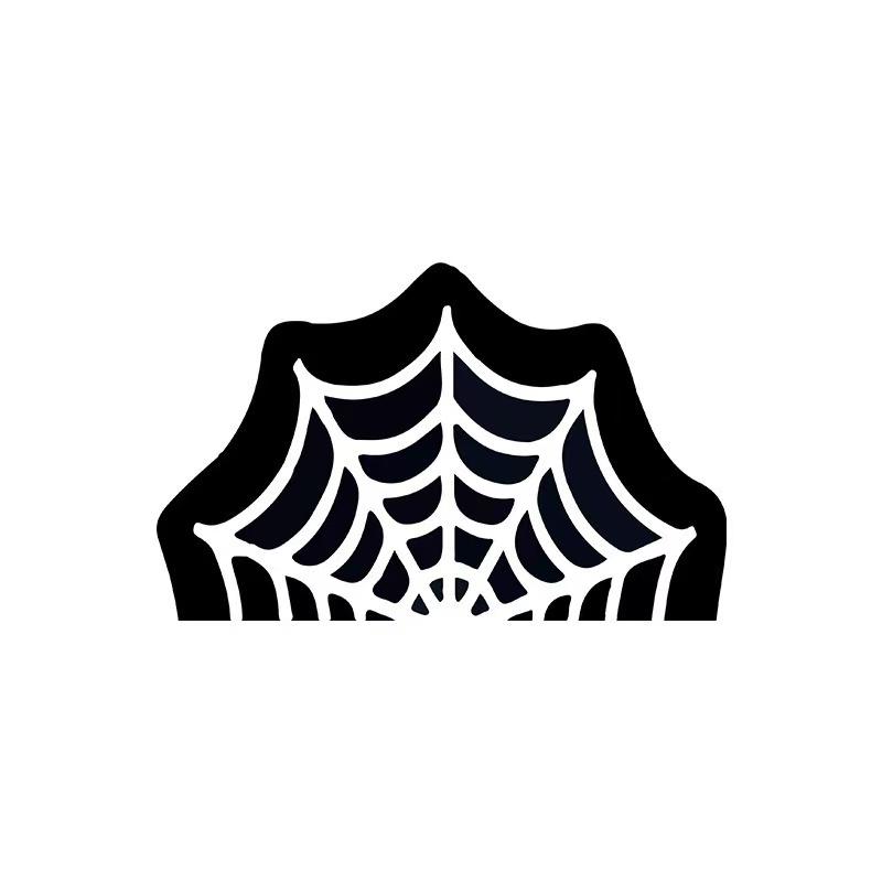 VIKAMA Halloween Spider Web Carpet Anti-Slip Absorbent Door Mat For Bedroom Bathroom Entrance Foot Mat For Foyer Home Decoration