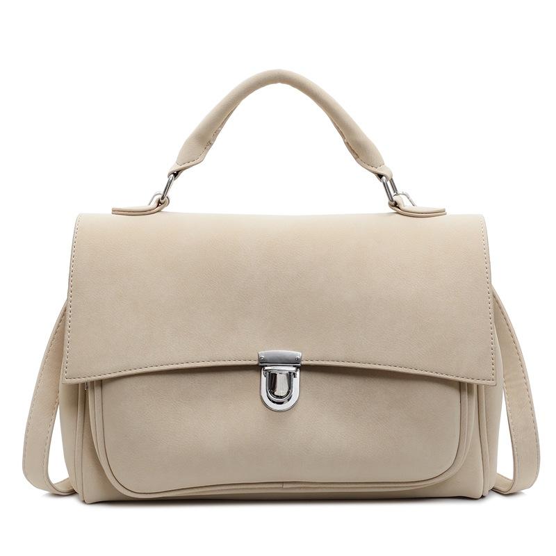 Casual Matte Briefcase Bag Female Versatile Mailman New Trendy Fashion Backpack Versatile Handbag