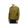 Maison Kitsune Fox Head Patch Crewneck Long Sleeve Sweatshirt Men Sweatshirt Green MM00316KM0307-P384