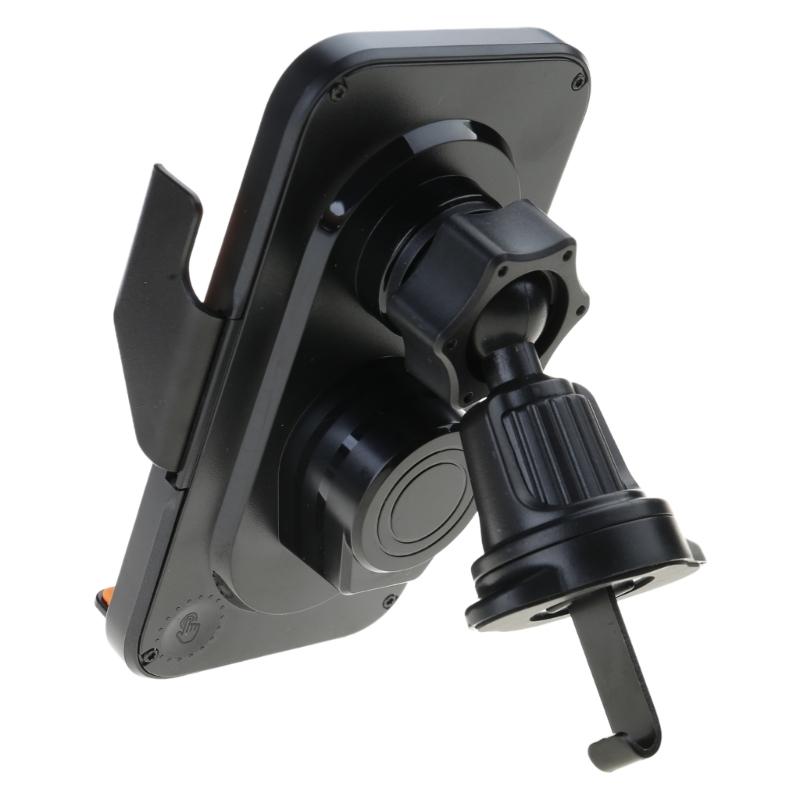 Car Magnetic Phone Stand 360 Degree Rotating 15W Auto Clamping Wireless Charging Mount Charging Stand for 15 14