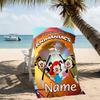 Customizable personalized beach towels Animaniacs themed designs.Suitable for the beach, yoga, sports;ideal as beach accessories