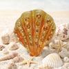 Classic Rhinestone Shell Brooches for Women Unisex Enamel Ocean Pins Friend Event Party New Gifts Jewelry Decoration Accessories