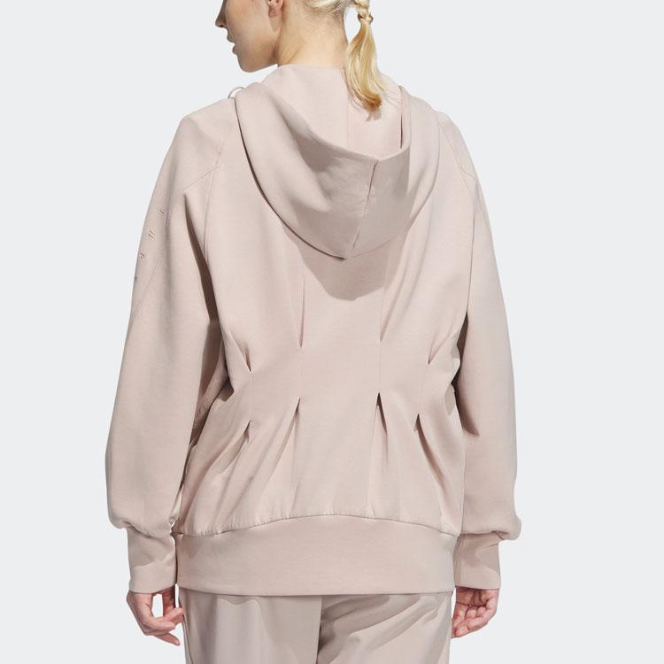 Adidas Premium Kapuzenjacke Damenjacken Wundergrau Tan-Braun IK4291