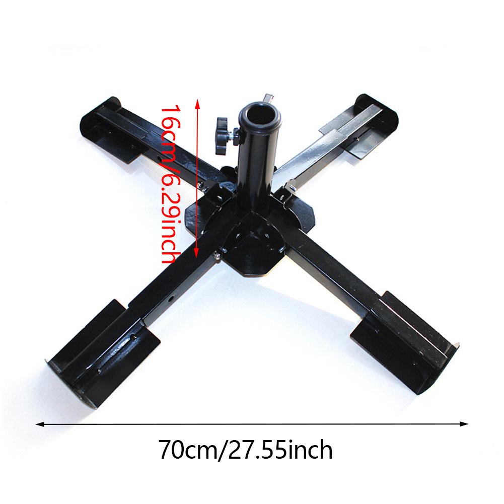 Christmas Tree Bottom Support Universal Christmas Snow Pine Tree Base Versatile for Xmas Tree Outdoor Umbrella