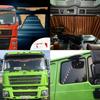 Truck Curtains,Front and Sleeper Window Sunshade,Universal Fit for VOLVO/RENAULT/SCANIA,Custom Logo