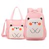 School BagsChildren's Bag Leisure Large Capacity Primary School Bag Girls 1-3-6 Grade Back Dual-purpose Bag Shoulder Tutoring Bag