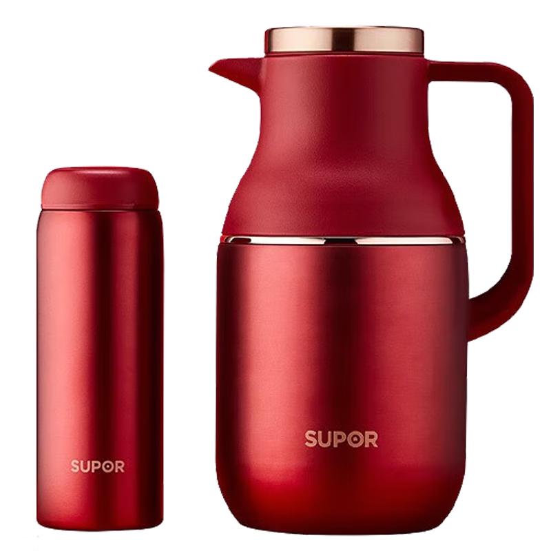 SUPOR TK2058Q Stainless Steel Thermos Set