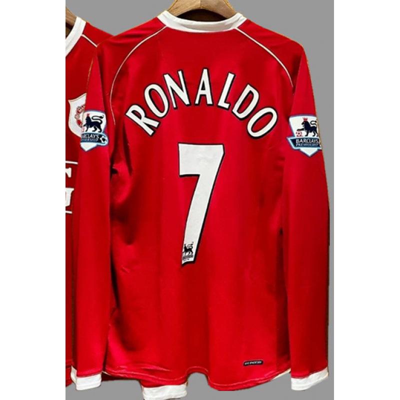 Vintage Jerseys, Football Jerseys, Classic Nostalgic Replica Thai Jerseys, Game Long-sleeved Sportswear