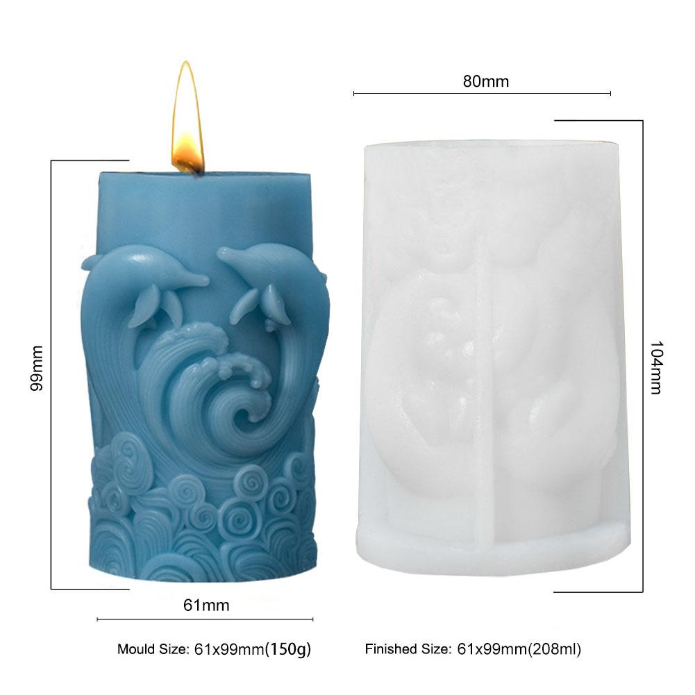 Ahornblatt Zylinderkerze Silikonform DIY Kerzenform Gips Aromatherapie Handgemachte Dekoration Epoxidform