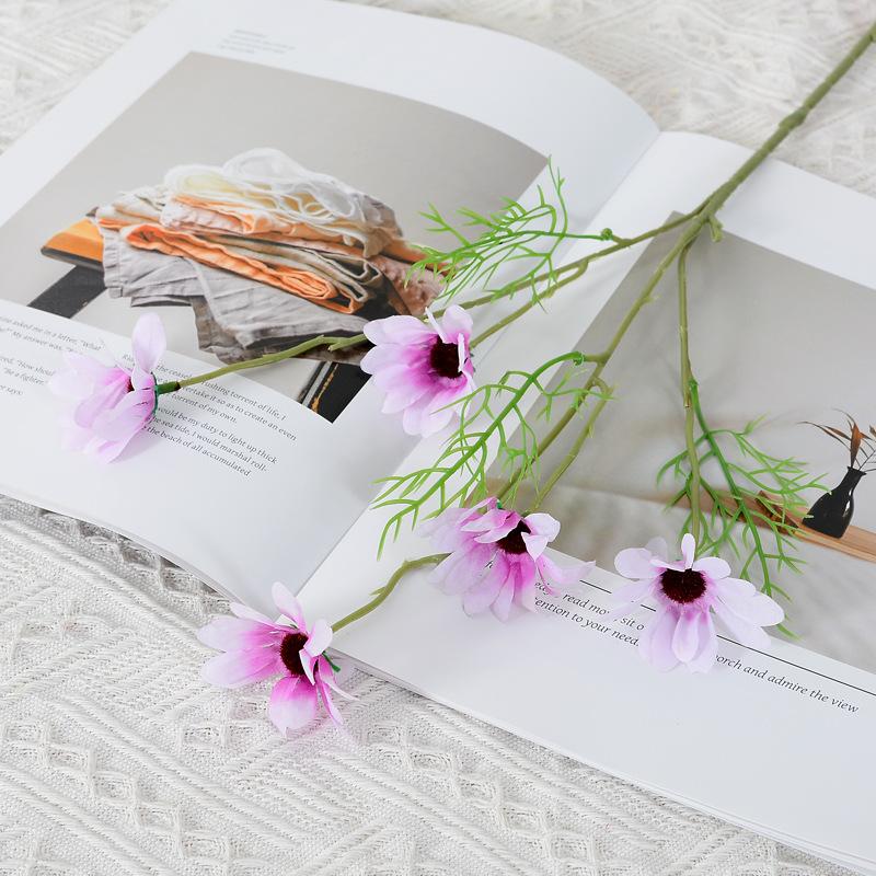 

Специальный поддельный цветок, очаровательный, против падения, фантастический светло-фиолетовый