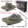 Creative Military Series Multi-Purpose Main Battle Tank Building Blocks M1A2 The Tiger Hell Buggy Model Toys For Boys Xmas Gifts