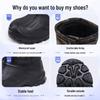 Men's High-Top Snow Boots: Waterproof, Non-Slip, Plus Velvet Thickened Cotton, Slip-On Design