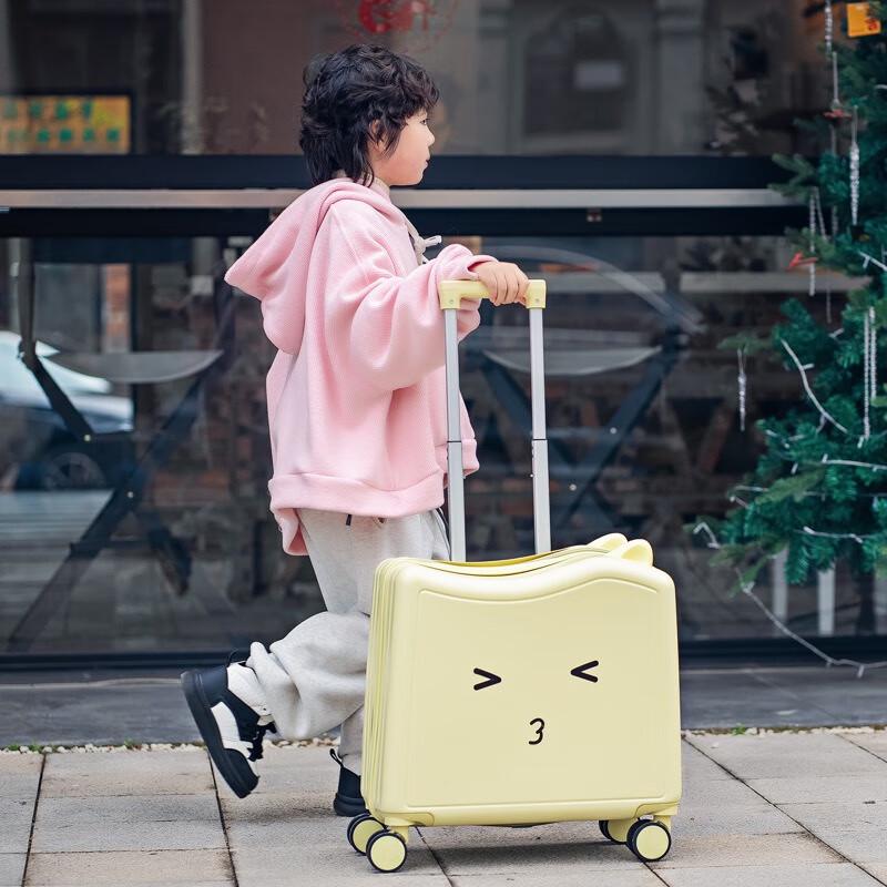 Kids Ride-On Travel Suitcase with Combination Lock