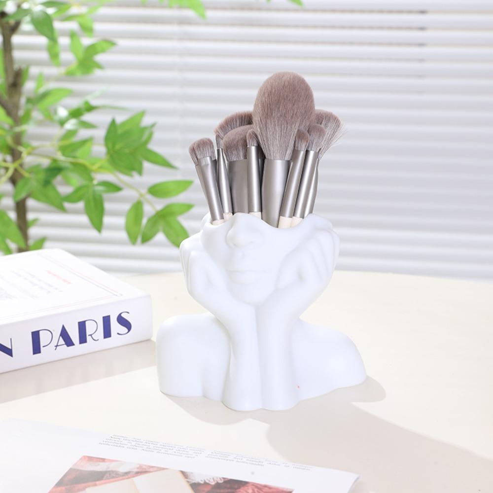 Irregular Pen Box Space Saving Home Decorations Container Makeup Brush Storage  Gift