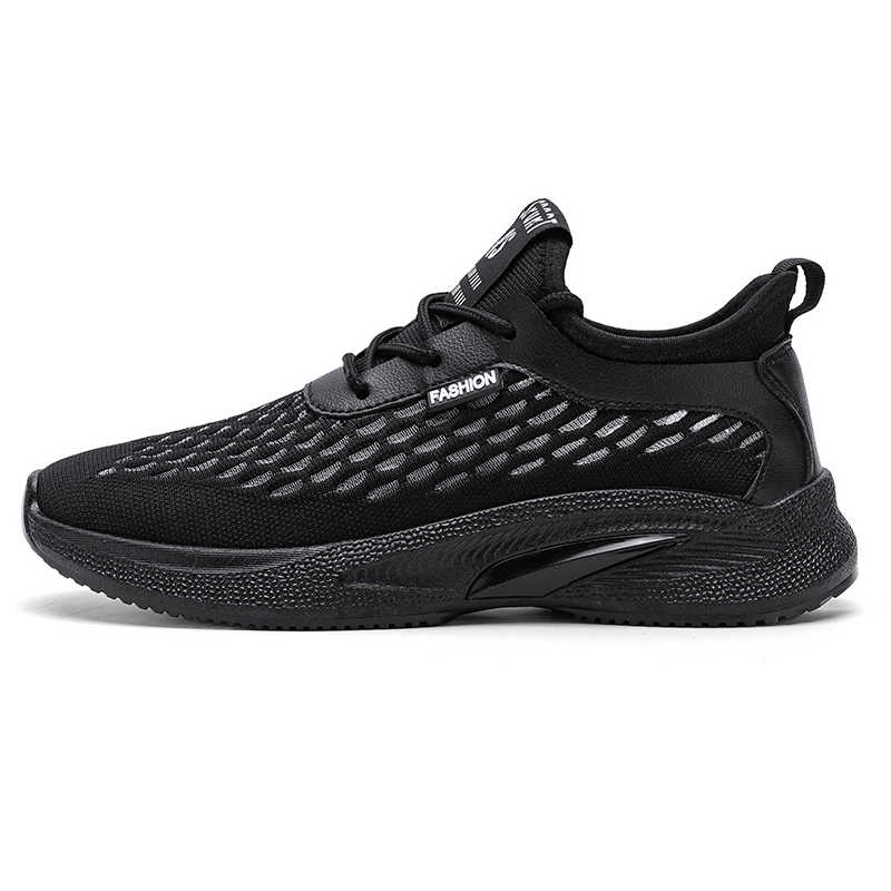 Fashion Demi-season Thick Bottom Trainers For Mens Woven Casual Shoes Men Sneakers Men's Luxury Sports Shouse Type Shooes Sepatu