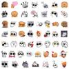 105Pcs Cute Cat Stickers Creative Decoration Refrigerator Skateboard Phone Case Notebook Diy Waterproof Graffiti Toys Gift Decal