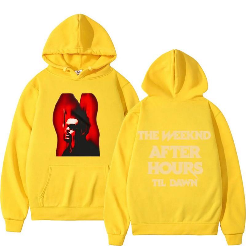 Weeknd After Hours Til Dawn Tour 2026 Hoodie Mens Graphic Pullover Sweatshirt Fall Casual Streetwear