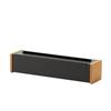 Ideaco Wrap Holder Storage Width X Depth 9 X Height Wrap Case 750f Off Black 37.5 8.5cm