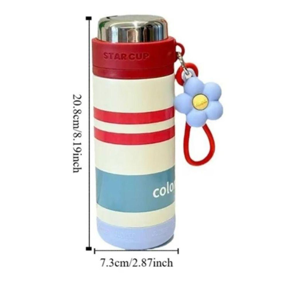 With Lifting Rope Insulated Cup Large Capacity Water Bottles Portable Office Coffee Mug Outdoor