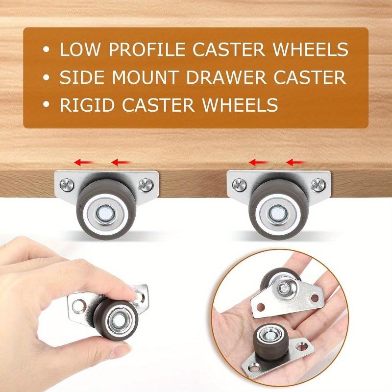 4pcs Door Sagging Artifact Universal Sliding Door Guide Wheel Aluminum Alloy Pulley Directional Wheel