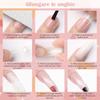 Biutee Nail Extension Gel Polygel Large Capacity 30g Total Clay Gel Beginner Clear Nail Tip Adhesive Icing Gel 3D Parts Gel Nail Glue 15g2