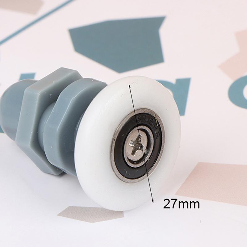 27Mm Single Straight Pulley Runner Wheel Shower Cabin Sliding Glass Door Rollers