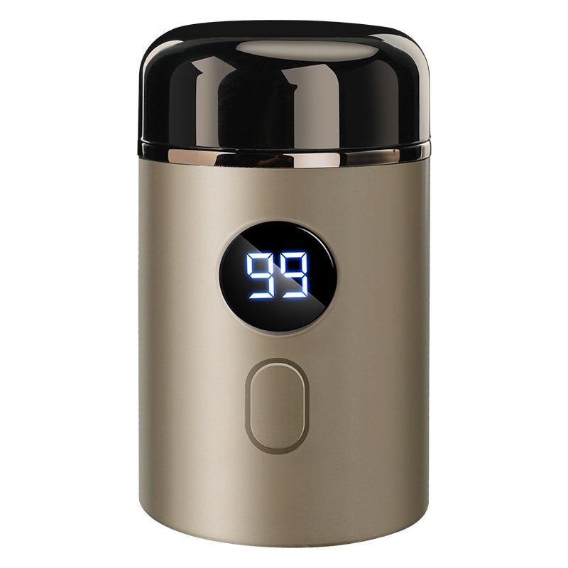 Xiaomi Men's Electric Mini Shaver, Dry and Wet Dual-Use Shaver, LED Digital Display Rechargeable Car Shaver, Home Travel Shaver
