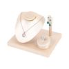 Fashion Combination Set Jewelry Rack Multi-purpose Jewelry Tray with Partitioned  Boutique Store