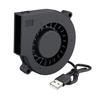 5015 6015 7515 USB Blower Fan 50mm 60mm 75mm 5V DC Brushless Turbine Turbo Cooling Fan for Helmet Laptop 3D Printer Ventilaiton