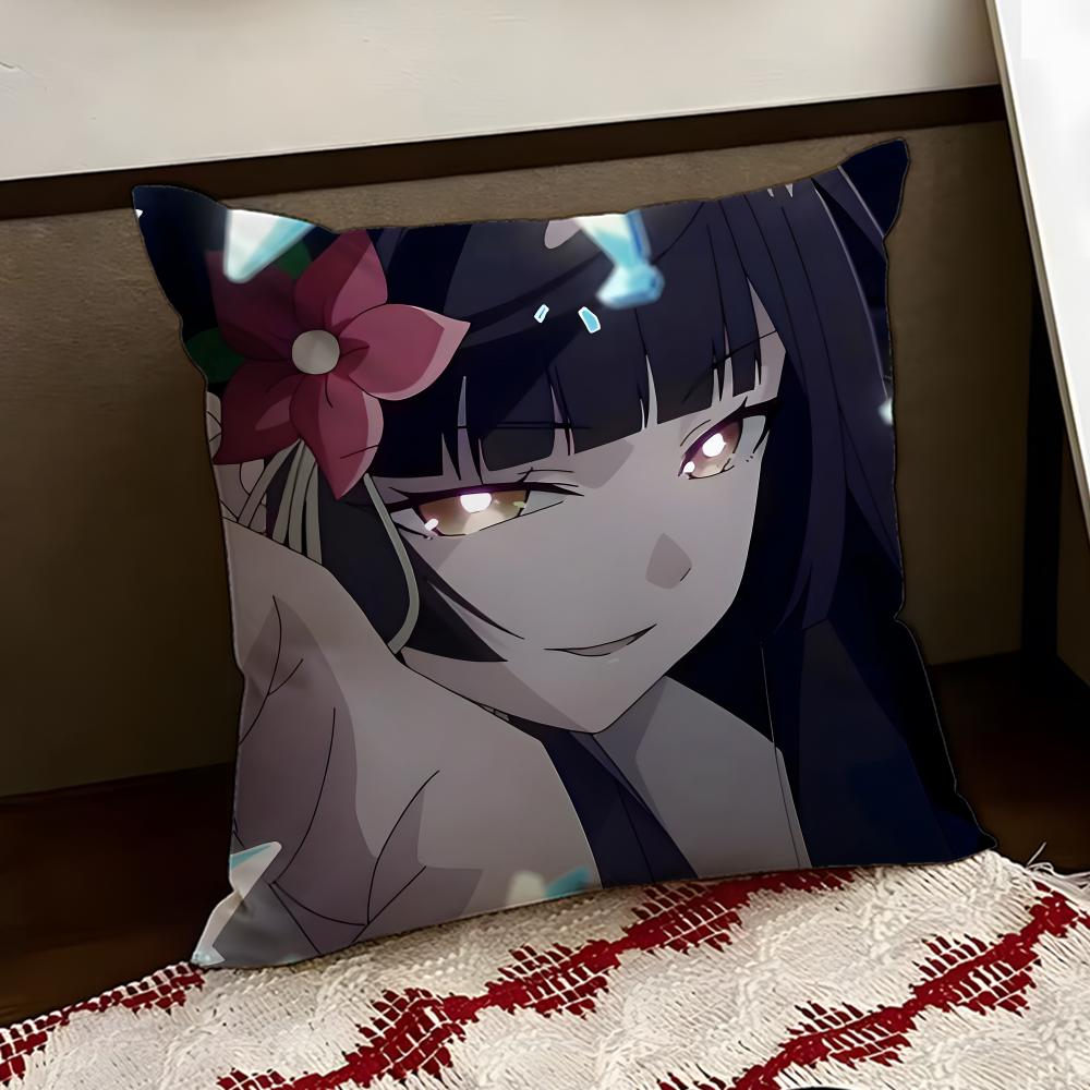 Anime SSasaki and Peeps Cushion Cover Reversible Soft Durable Pillow Cover Home  Car MultiScene Use for Daily Comfort