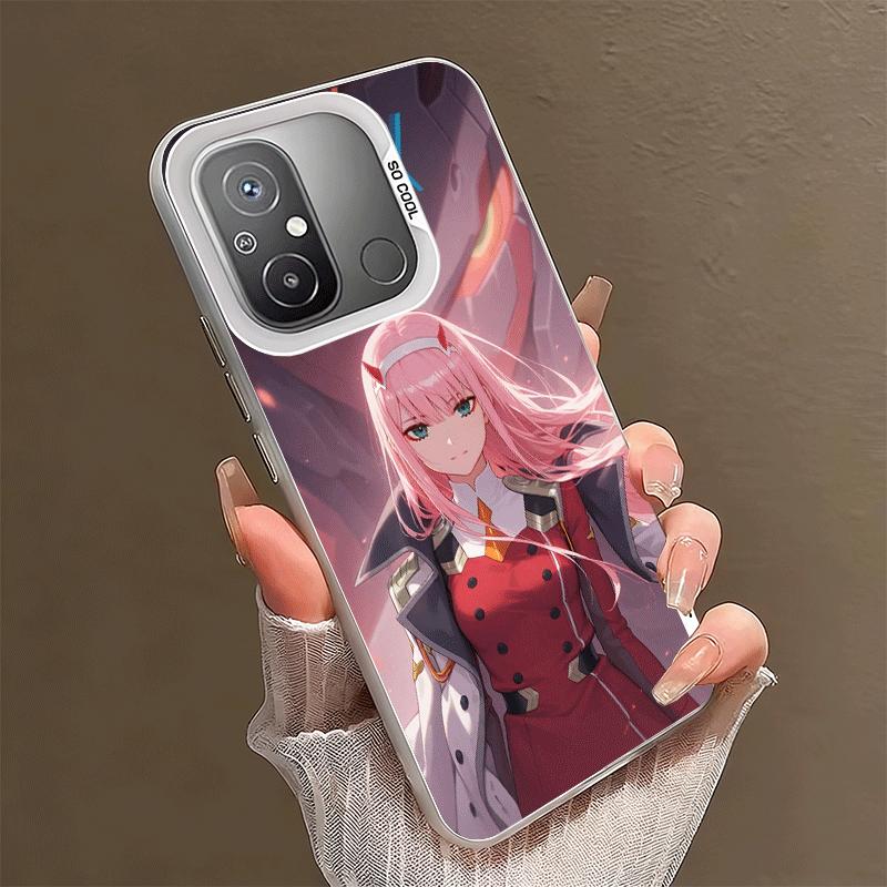 

Darling Zero Two 02 Anime Soft Phone Case for Xiaomi Redmi 15C 15 14C 13C 12C Poco X5 X6 X7 Pro X3 F8 F7 Ultra M8 13 12 Cover Ba Xiaomi Poco X5