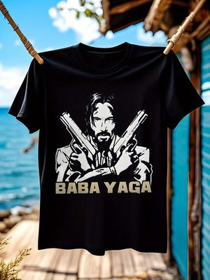 Baba Yaga John Wick Inspiriertes Grafik-T-Shirt Grafik-T-Shirt