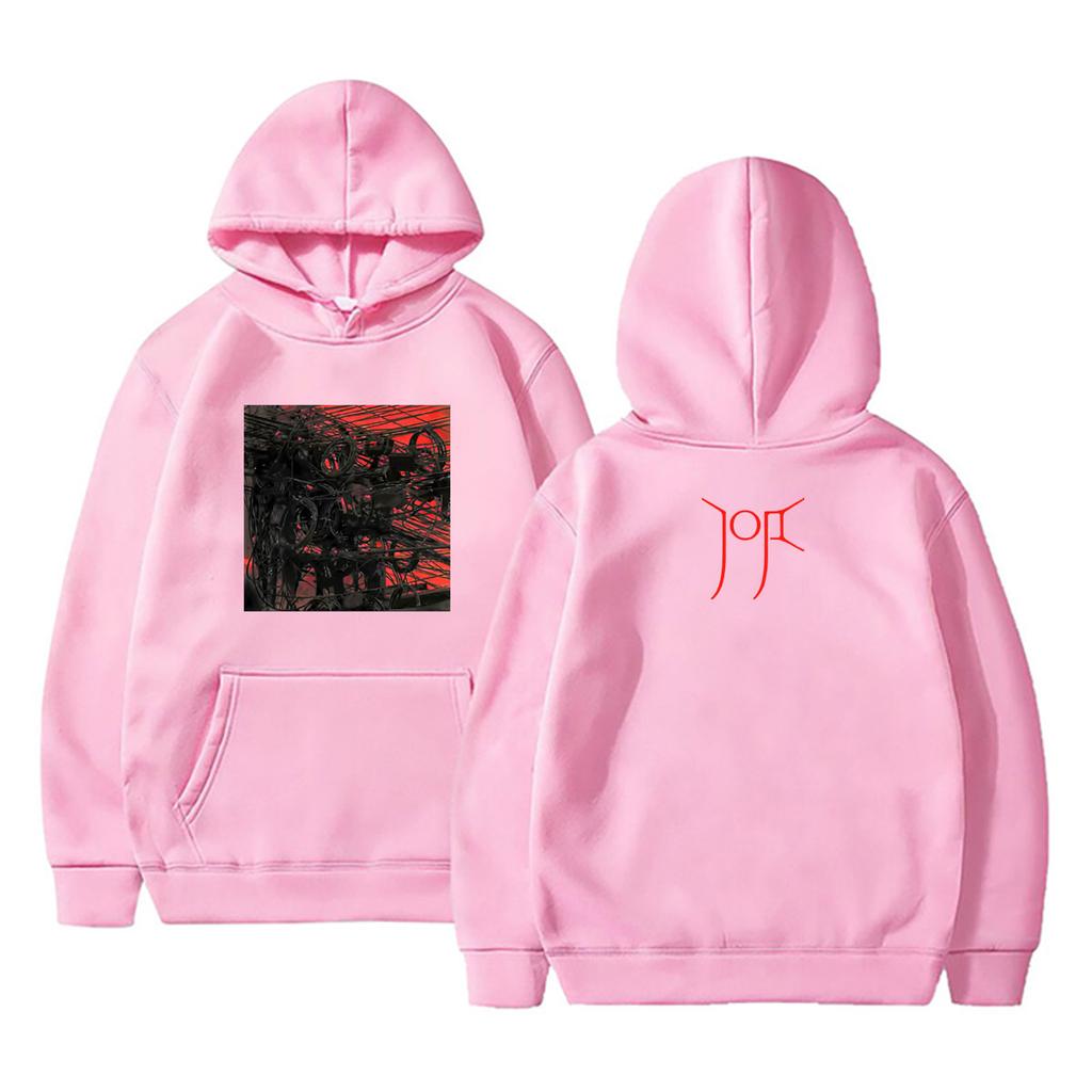 Zpěvák Joji Pixelated Kisses Album Grafická Mikina s Kapucí Pánská Dámská Ležérní Vintage Mikina s Kapucí Pánská Hip Hop Rock Punk Mikina
