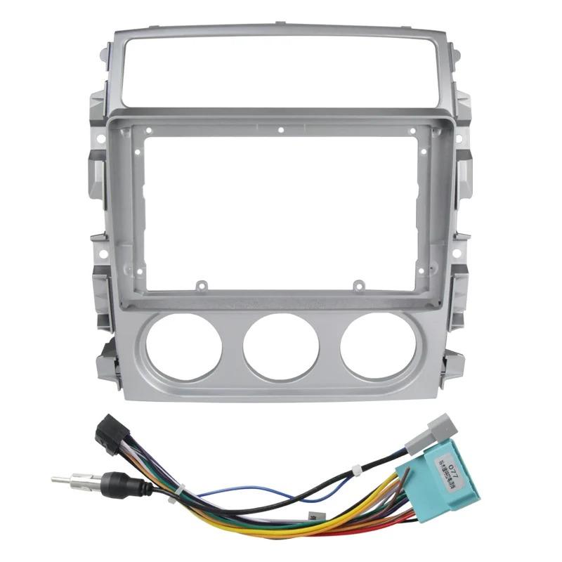 9'' Car Radio Stereo 16pin Power Cable Multimedia Player Frame Adapter for Suzuki Liana 2004-2008 Android Radio Dash Panel