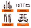 Peach Wood Carbon Fiber Interior Mod Kit for 16 Elysion: Steering Wheel & Console Switch