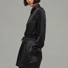 Adidas Solid Color Casual Loose Long Sleeve Shirt Women shirts Black H63058