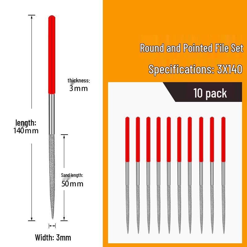 

Набор алмазных надфилей: Набор надфилей из тонкой стали