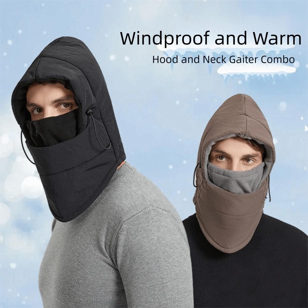Keep Warm Plush Pullover Hat Breathable Face Guard Neck Warmer New Winter Warm Hat Winter Weather