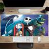 Nightmare Before Christmas Large Gaming Mouse Pad Nonslip Rubber Base Waterproof Desk Mat For Office Pc Laptop