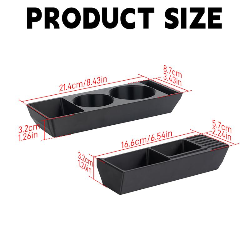 Car Cup Holder ABS For Mercedes W201 190E Double Coffee Beverage Cup Holder