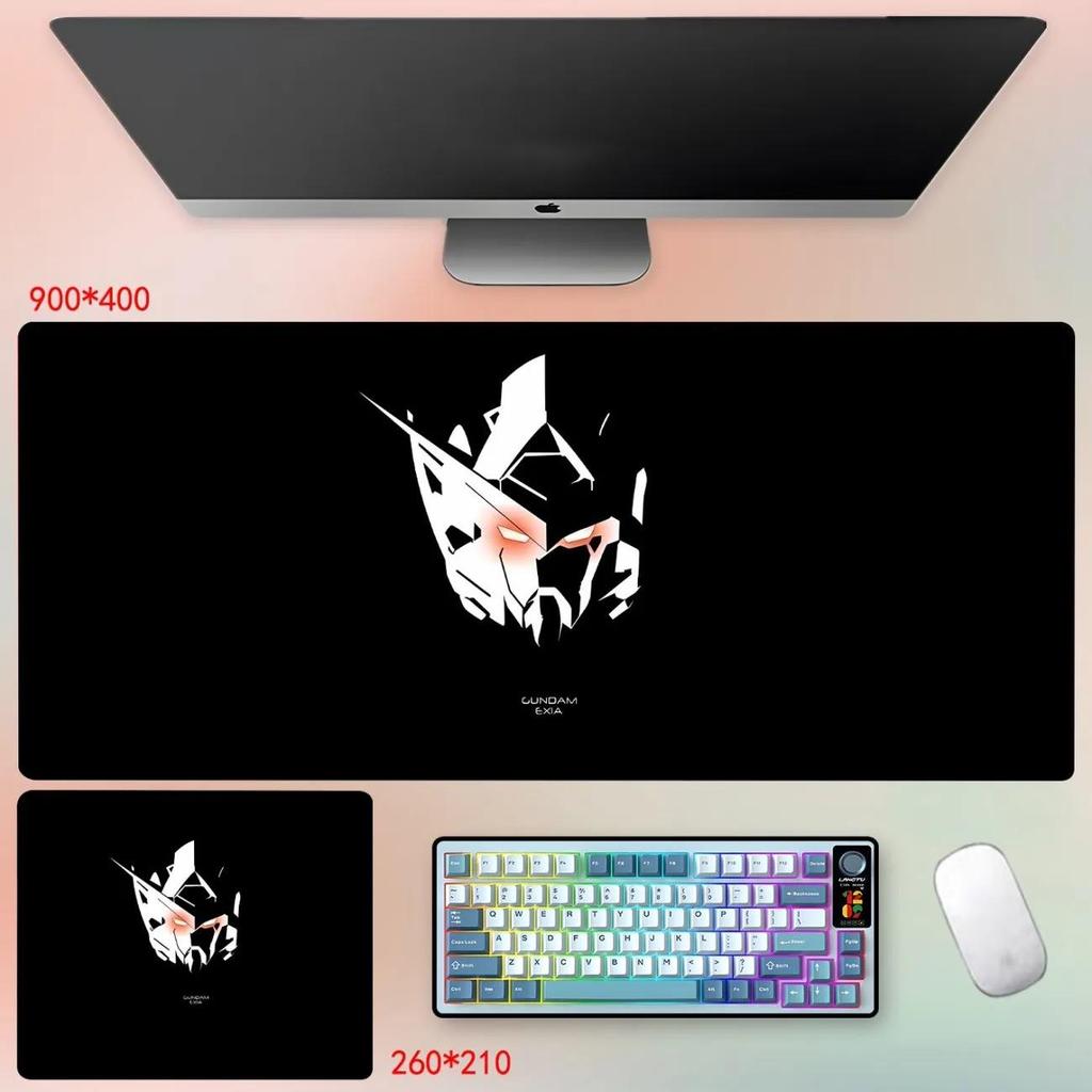 Mecha Anime Mouse Pad Gundam Series Themed Gaming Desk Mat 3mm NonSlip Rubber Base