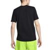 Nike T Shirts Men's Black Crew Neck Moderate Straight Fit FV3746-010