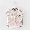 Blouse imperméable en coton à manches longues avec poche pour enfants
