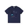 Pure Cotton White Shoulder Short-sleeved T-shirt Women's New Design Sense Niche American Trendy Cartoon Half-sleeved Top