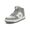 Kappa Durable Mid-Top Retro Basketball Shoes Unisex Sneaker Mushroom-Gray Korean-White K0CZ5CC15-1113