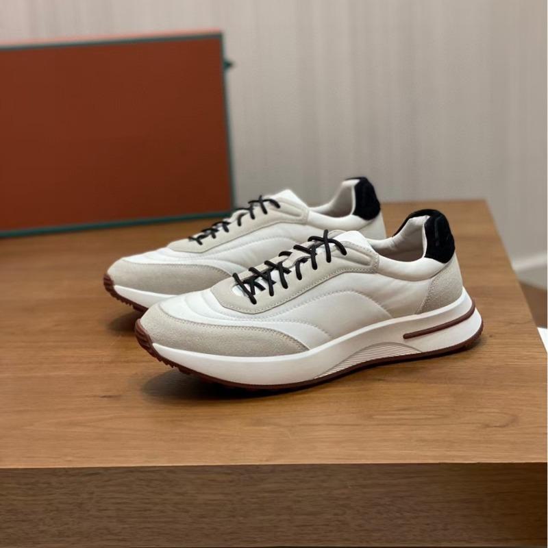 

Shoes Contrasting Color Versatile Casual Cowhide Sneakers Men s Casual Shoes Custom-made, non-returnable, non-exchangeable.