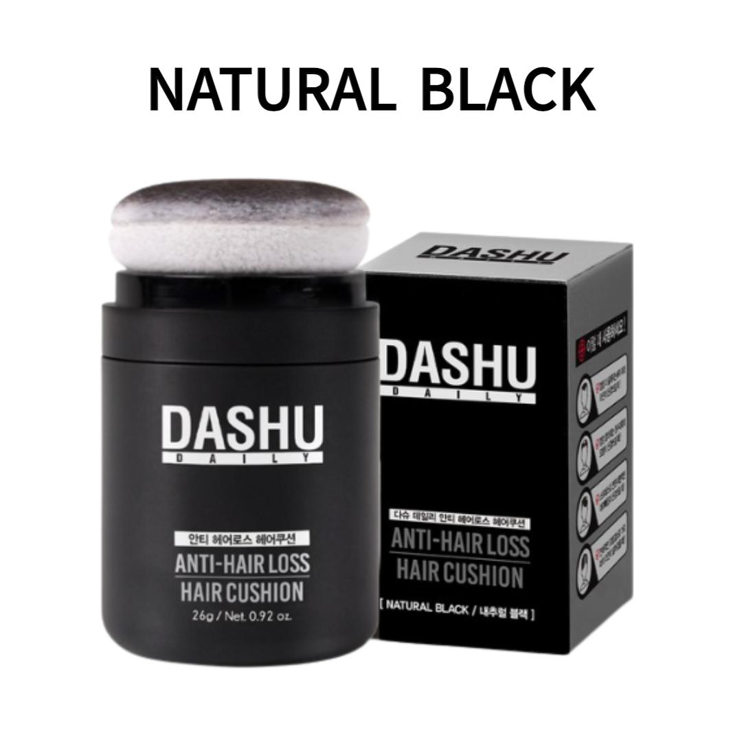 

DASHU Ежедневная подушечка для волос против выпадения волос 26г (Натуральный черный/натуральный коричневый) чёрный