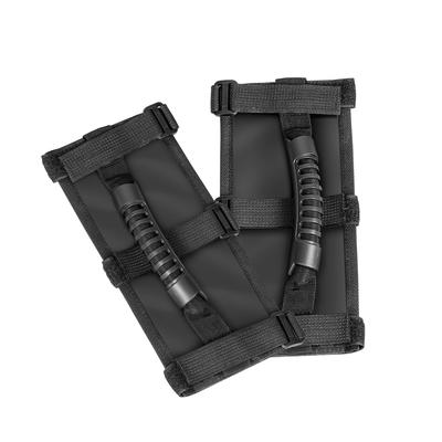 2x Roll Bar Grab Handles Grip Straps Handle for Wrangler JK JKU JL JLU YJ CJ TJ RZR ATV UTV Off Road Accessories